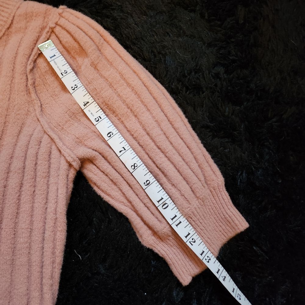 Free People Pink Ribbed Cardigan - Picture 7 of 7
